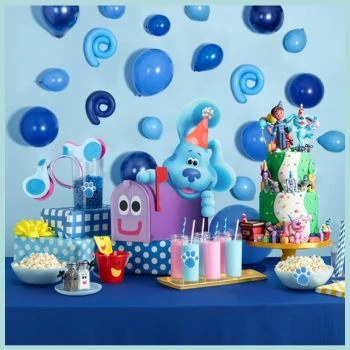 Azúrkék nyomok party