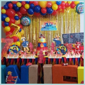 Sam a tűzoltó party