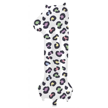 Fólia lufi 1-s szám - Élénk Párduc - 86 cm Héliummal