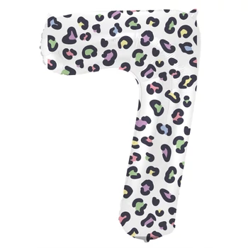 Fólia lufi 7-s szám - Élénk Párduc - 86 cm Héliummal