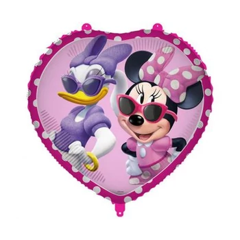 Disney Minnie Junior Heart fólia lufi 46 cm Héliummal
