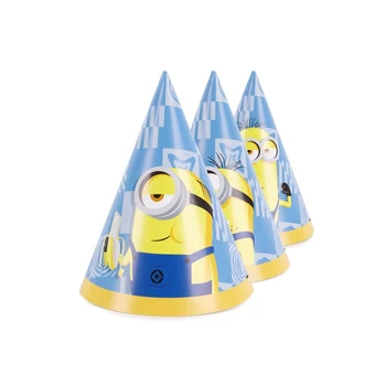 Minions sapkák, 16 cm, mix 6db/csomag