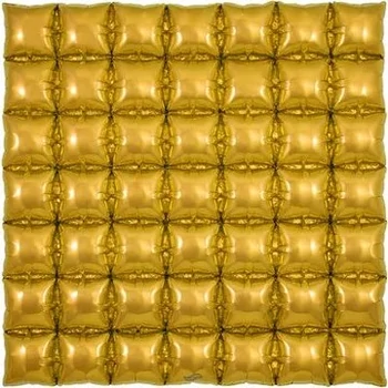Lufi háttér Arany  90x90cm 49 kocka csak levegővel