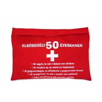 Elsősegély táska 50 éveseknek 20x14cm