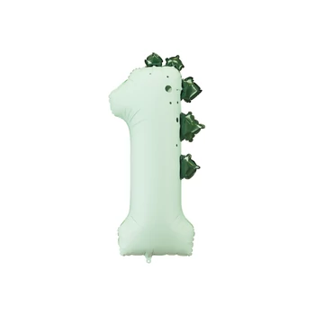 Fólia lufi ''1-es'' Számú Dinoszaurusz, 92cm,