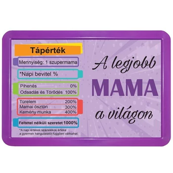 3 az 1-ben tábla / A legjobb mama