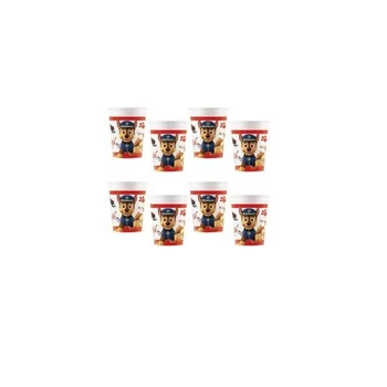 Papírpohár - Mancs Őrjárat, 200ml, 8db