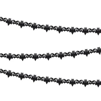 Füzér Denevérek, fekete, 4m
