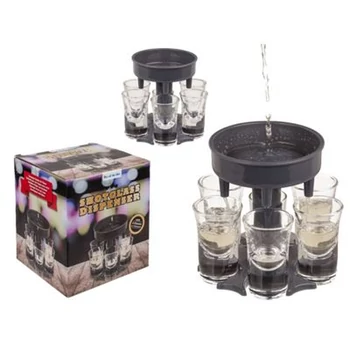 Snapszos üveg adagoló, 6db