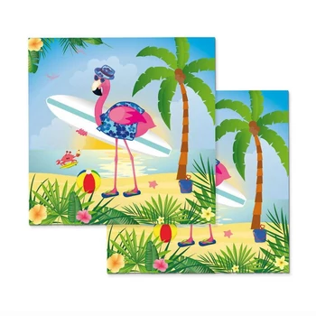 Flamingós szalvéta - 20db