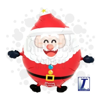 Mikulás Mosolygós Fólia lufi