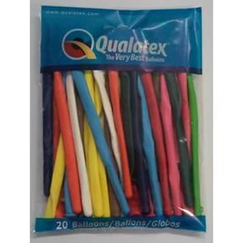 Színes Kukac Lufi Csomag - Normál, 20 db-os