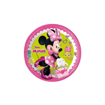 Disney Minnie Happy Helpers Papírtányér 8 db-os 23 cm