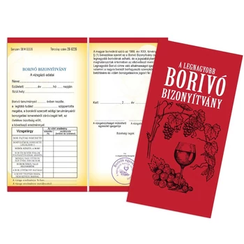 Bizonyítvány - A legnagyobb borivó