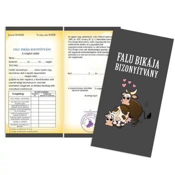 Bizonyítvány - A falu bikája