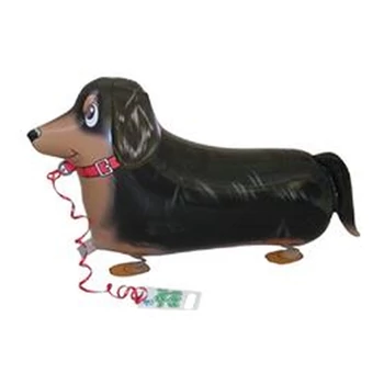 Sétáló Tacskó Kutya Lufi