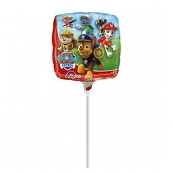 9 inch-es Mancs Őrjárat - Paw Patrol Fólia Lufi (Mini Shape)