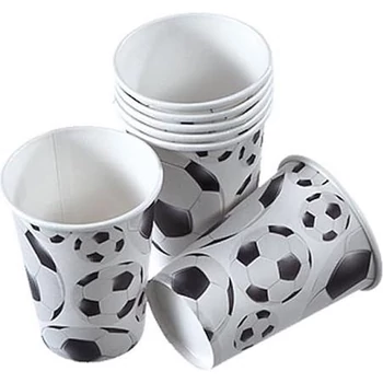 Papírpohár - Focis 0,25l 10db/cs