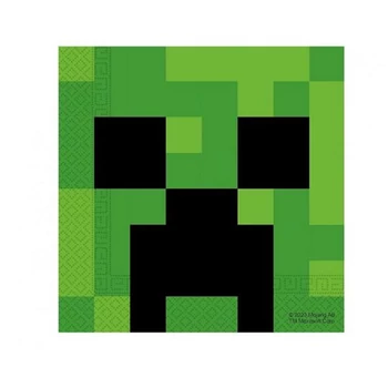 Szalvéta - Minecraft - 33 cm x 33 cm, 20 db-os
