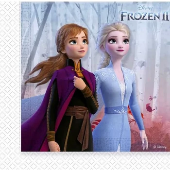 Szalvéta Jégvarázs 2 - Frozen 2 Parti Szalvéta - 33 cm x 33 cm, 20 db-os