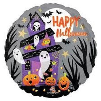 Hallowenni fólia lufi - Szellemes