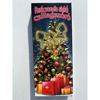 Csillagszóró Karácsonyfás