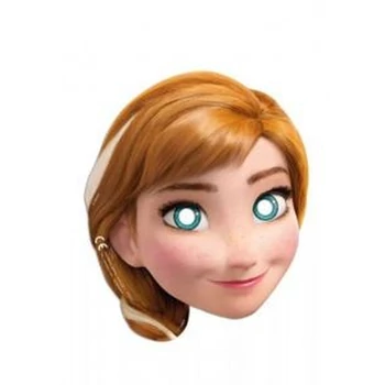 Maszk Frozen2 - Jégvarázs papír maszk -Anna