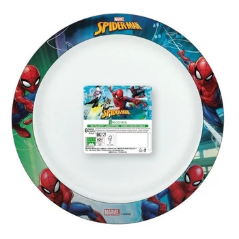 Pókember - Spiderman Team Up Papír Parti Tányér - 8 db-os, 24 cm