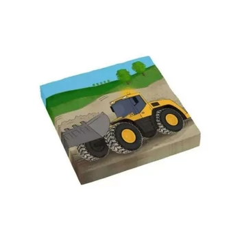 Munkagépes szalvéta 16 db-os 33x33 cm