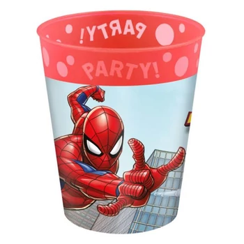 Pókember Crime Fighter pohár, műanyag 250 ml