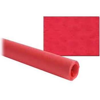 Asztalterítő Damaszt Papír 8m x 1m, piros