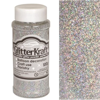 Glitter - Holographic Silver