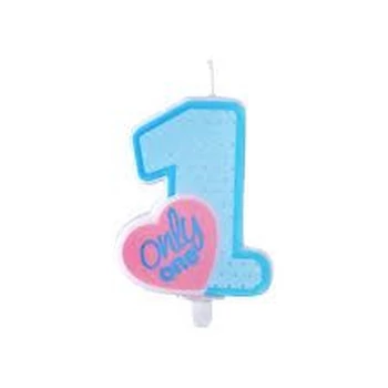 Tortagyertya - 1-es szám, szives, kék