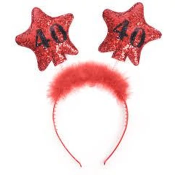 Hajpánt - 40-es, csillagos piros