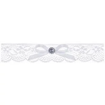 Combfix - fehér színű, fehér kis virággal, masnival