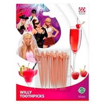 Willy Pénisz Formájú Falatka Pálcika