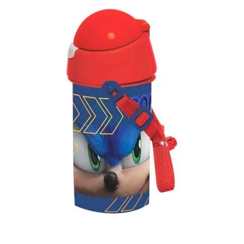 Sonic a sündisznó kulacs, sportpalack 500 ml