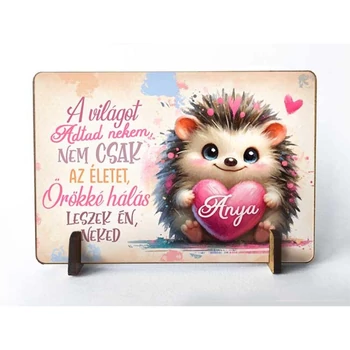 Kis fa tábla - Anya- A világot