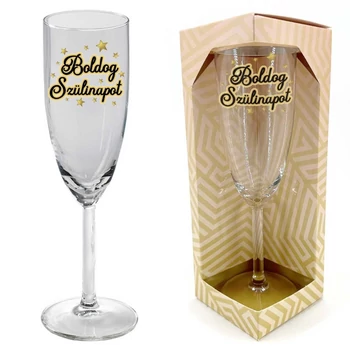 Pezsgős pohár - Boldog Szülinapot!