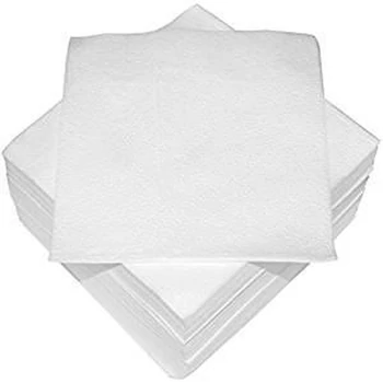 Szalvéta - Egyszínű, 1 rétegű, Fehér, 100db