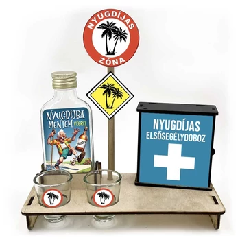 Elsősegély doboz szett - Nyugdíjba mentem