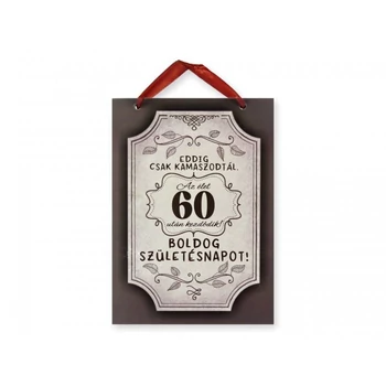 Kis fa tábla - 60-as kamasz