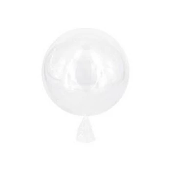 AQUA 18" Bobo áttetsző Levegős lufi (AQUA)