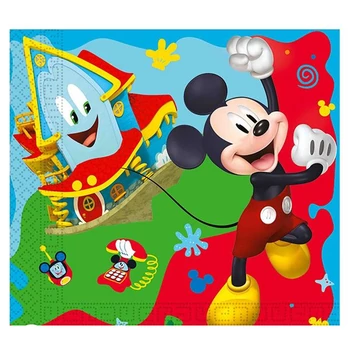 Mickey - Szalvéta Rock Parti szalvéta, 20 db, 33 x 33 cm