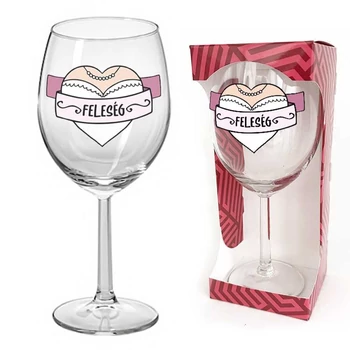 Borospohár - Feleség