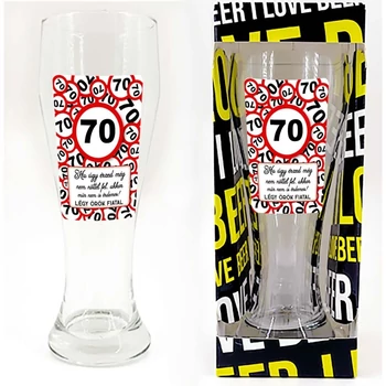 Sörös pohár - Ha úgy érzed 70 karikás
