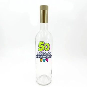 Borosüveg - 50 Boldog szülinapot