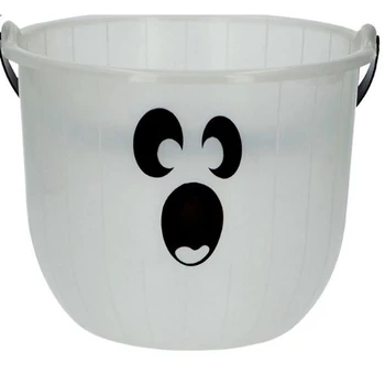 Halloweeni vödör- Sötétben világító