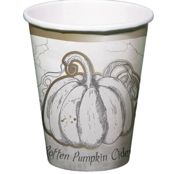 Papírpohár - Halloween Hátborzongató érdekességek 250ml