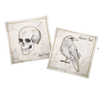 Szalvéta - Hátborzongató érdekességek - 33 x33 cm - 20 db